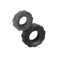 Hunkyjunk Cog 2-Size Cockrings | Grijs