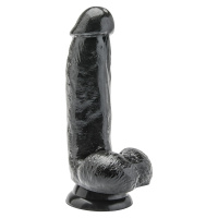 ToyJoy Get Real Dildo 6' with Balls | Zwart