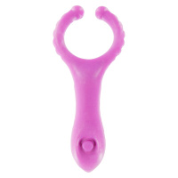 ToyJoy Basics Vibrating Clit-Stim C-Ring | Paars