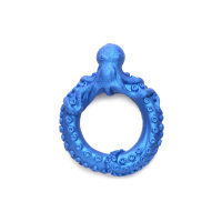 XR Brands - Poseidon's Octo-Ring Siliconen Penisring - Blauw