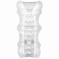 Doc Johnson - Mood ULTRASKYN Stroker Pleaser Massage Beads - Wit