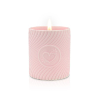High On Love Pink Massage Candle 250 gram | Champagne & Strawberry