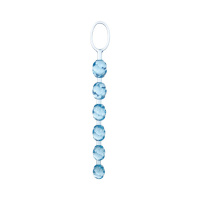 CalExotics Swirl Pleasure Beads | Blauw