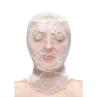 NS Novelties Fetish & Fashion Lace Hood | Wit