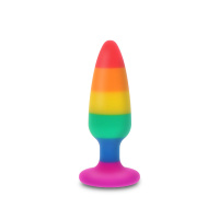 ToyJoy Pride Hunk Plug Large | Regenboog