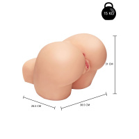 Hidden Desire Bangers Screw My Nasty Fuckholes 15kg | Lichte huidskleur