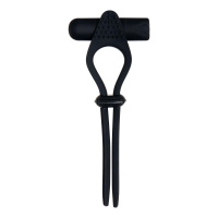 Evolved - Black Tie Affair Vibrerende Cockring - Zwart