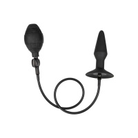 CalExotics Medium Silicone Inflatable Plug | Zwart