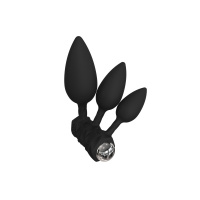 Bathmate Anal Training Plugs Vibe | Zwart