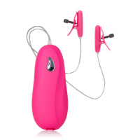 CalExotics Nipple Play Vibrating Heated Nipple Teasers | Roze