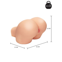 Hidden Desire Bangers Fat Ass Bimbo 8.5kg | Lichte huidskleur