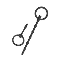 Hidden Desire Extreme Penis Plug Set Large 2 pcs | Zwart