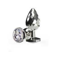 ToyJoy Anal Play Disco Diamond Plug Large | Zilver
