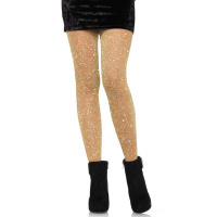 Leg Avenue Lurex pantyhose | Goud