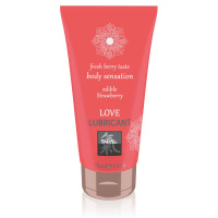HOT Shiatsu Love Lubricant Edible | Aardbei