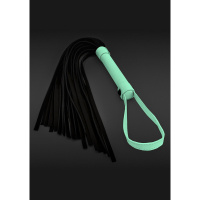 NS Novelties GLO Bondage Flogger | Glow in the dark