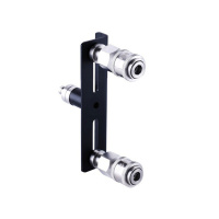 HiSmith Double Quick Connector | Zwart
