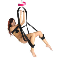 Trinity Vibes - 360° Spinning Sex Schommel - Zwart