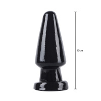 Hidden Desire Extreme Buttplug Cone Head Large 17cm | Zwart