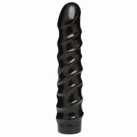 Doc Johnson - VacULock CodeBlack Raging HardOns Dildo 20,3 cm - Zwart