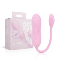 Good Vibes Only - Siva Vibrating Egg - Soft Silicone Roze