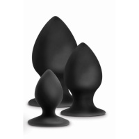 Anal Adventures Platinum - Stout Anaal Plug Set