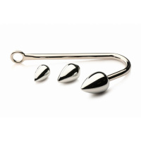 Anal Hook Trainer Set - Zilver