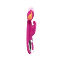 Stotende Vibrator Met Verwarmingsfunctie - Roze