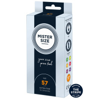 Mister Size 57mm Condoms 10pcs | Naturel