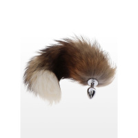 Taboom Bondage Essentials Foxtail Buttplug | Zilver