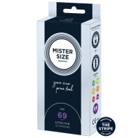 Mister Size 69mm Condoms 10pcs | Naturel