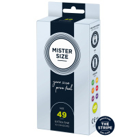 Mister Size 49mm Condoms 10pcs | Naturel