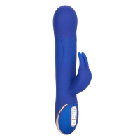 CalExotics Jack Rabbit Signature Silicone Rotating Beaded Rabbit | Blauw
