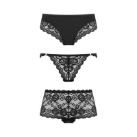 Underneath - Eden Set Van 3 Slips - Zwart