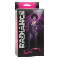 CalExotics Radiance Crotchless Full Body Suit | Zwart