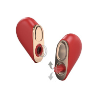 Xocoon Heartbreaker 2-in-1 Stimulator | Rood