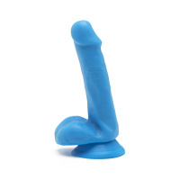 ToyJoy Get Real Happy Dicks Dildo 6' Balls | Blauw