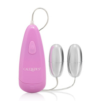 CalExotics Pocket Exotics Waterproof Double Silver Bullets | Zilver