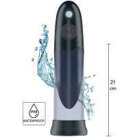 Hidden Desire Fusion X Automatic Aqua Penis Pump | Zwart