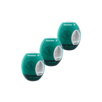 Satisfyer Masturbator Egg Naughty 3pcs | Groen