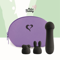 FeelzToys - Mister Bunny Mini Vibrator - Zwart