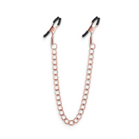 NS Novelties Bound Nipple Clamps DC2 | Rose Gold