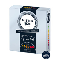 Mister Size 53-57-60mm 3-pack | Naturel