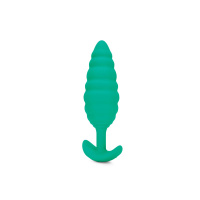 B-Vibe Twist Texture Plug | Groen