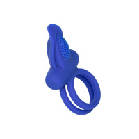 CalExotics Silicone Rechargeable Dual Pleaser Enhancer | Paars