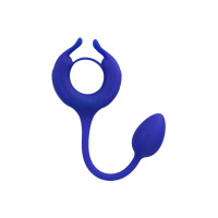 CalExotics Admiral Plug and Play Weighted Cock Ring | Blauw