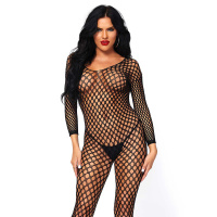 Leg Avenue Ringo Hole Bodystocking | Zwart