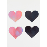 Secret Play Heart Nipple Pasties 2 Pair | Meerkleurig