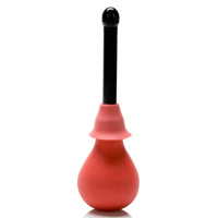 CalExotics Vulcanite Anal Douche | Zwart