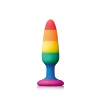 NS Novelties Colours Pride Edition Pleasure Plug Small | Meerkleurig